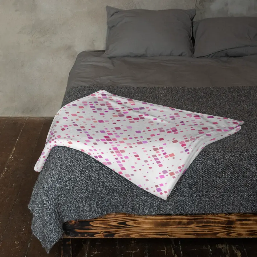Pink Pixels Blanket product image (11)