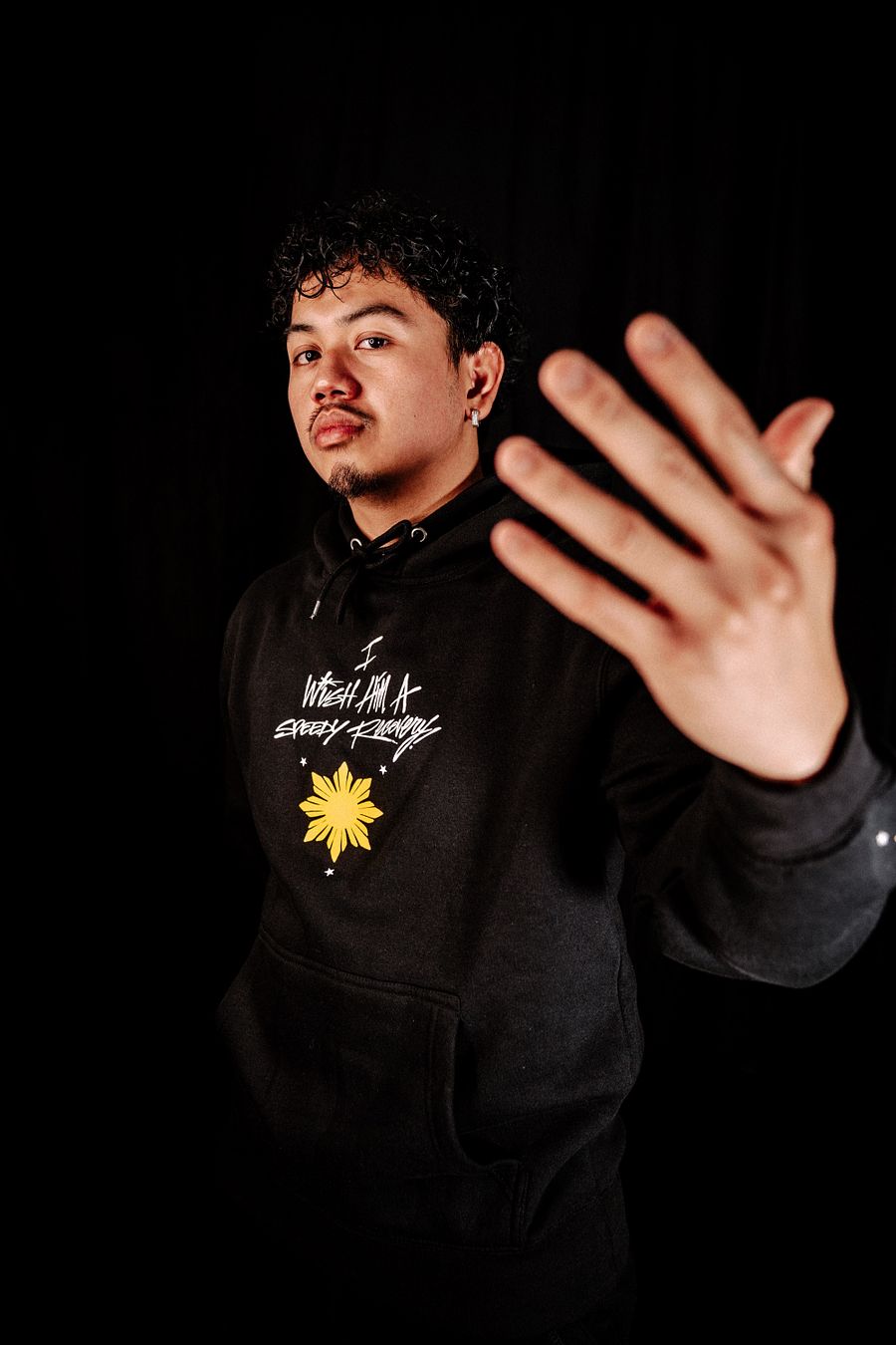 SPEEDY RECOVERY HOODIE -BLACK product image (3)