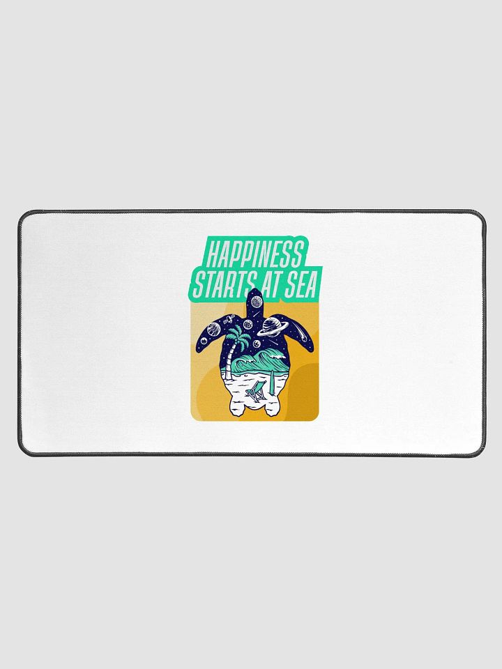 Celestial Turtle Shell Desk Mat | Happiness starts at sea product image (1)