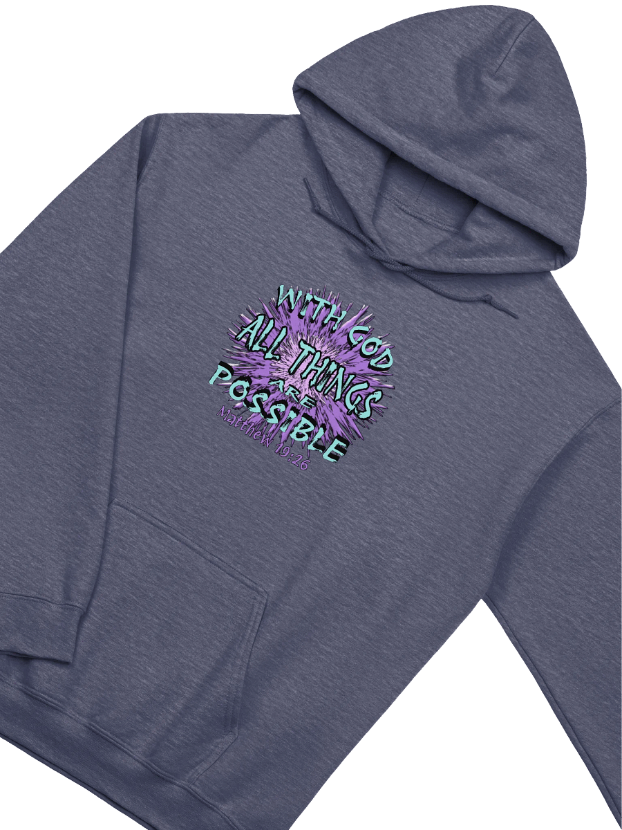 With God All Things Are Possible Hoodie product image (3)