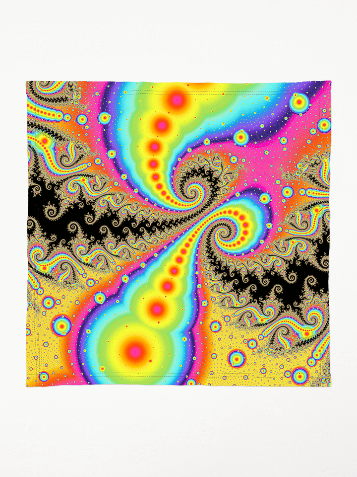 UV fractal bandana - Pink Lemonade Sunrise product image (2)