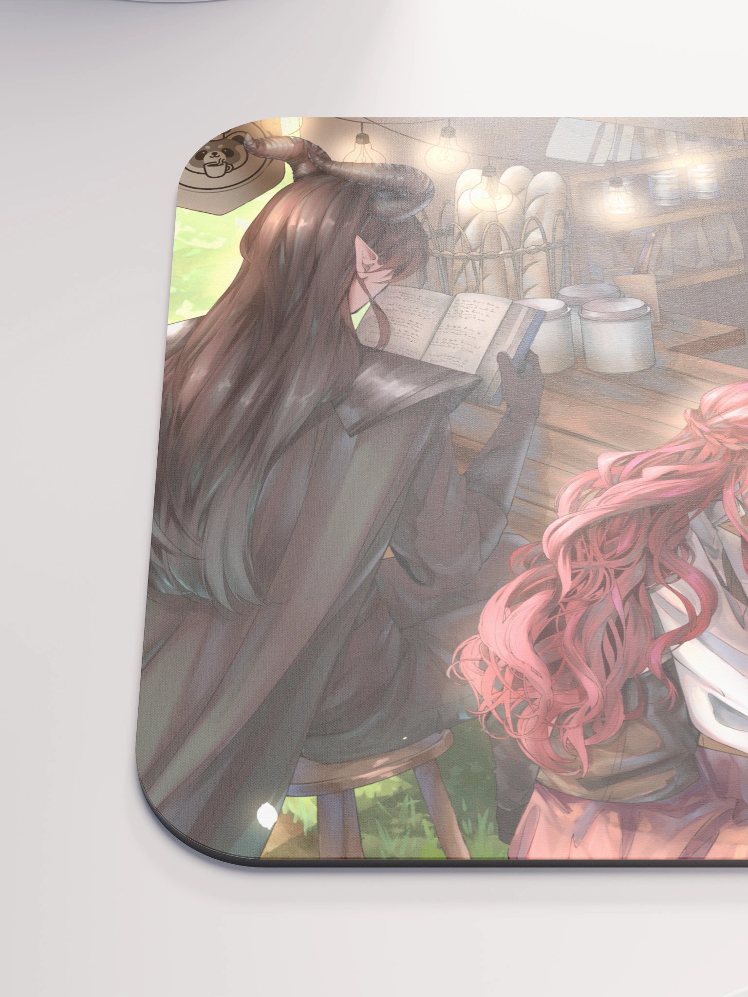 Red Panda Hot Cocoa Mouse Pad product image (6)