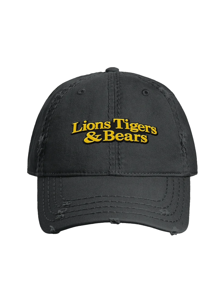 LTB Logo Distressed Denim Dad Hat product image (4)