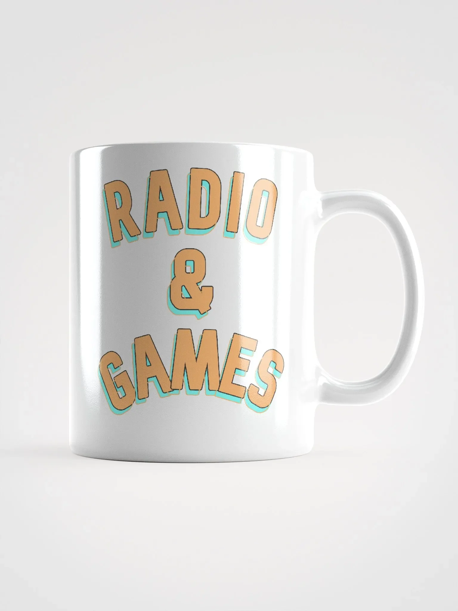 White Mug Gaming Central, Radio & Games product image (1)