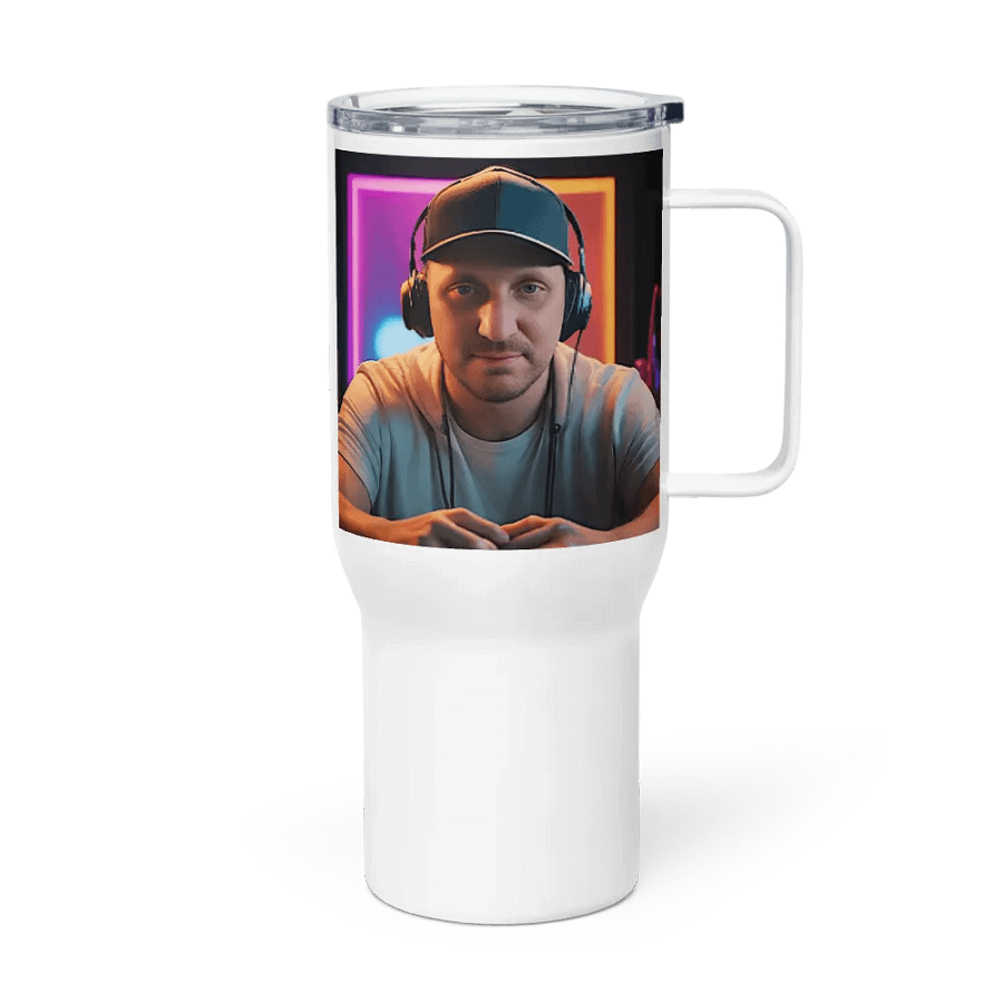 Trink Becher mit Deckel product image (3)