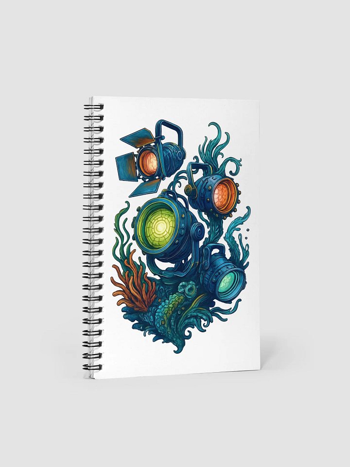 Theatrically Jerry: Limited Edition "Deep Sea Illumination" Spiral Notebook product image (1)