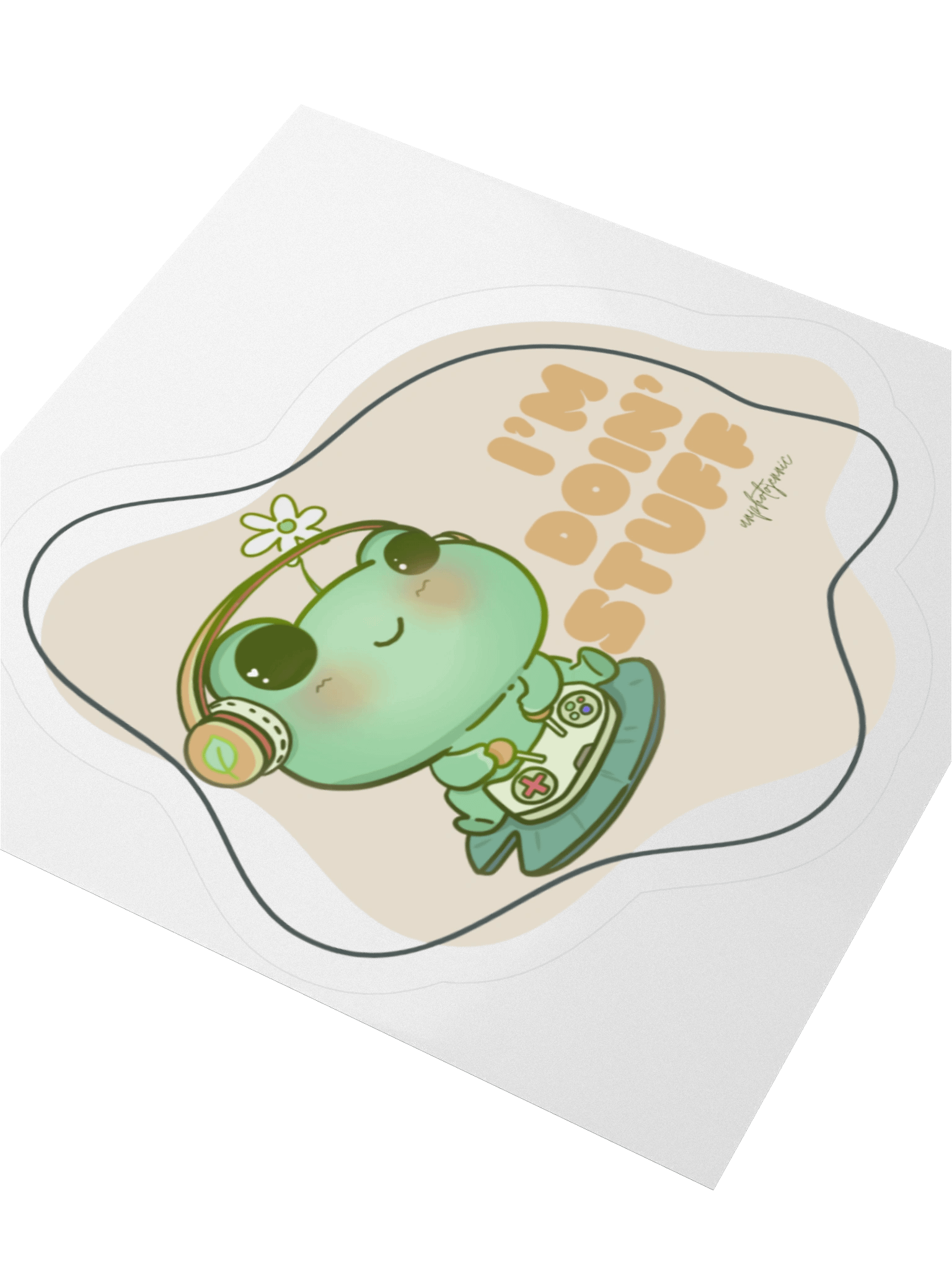 I'm Doin' Stuff Sticker product image (6)
