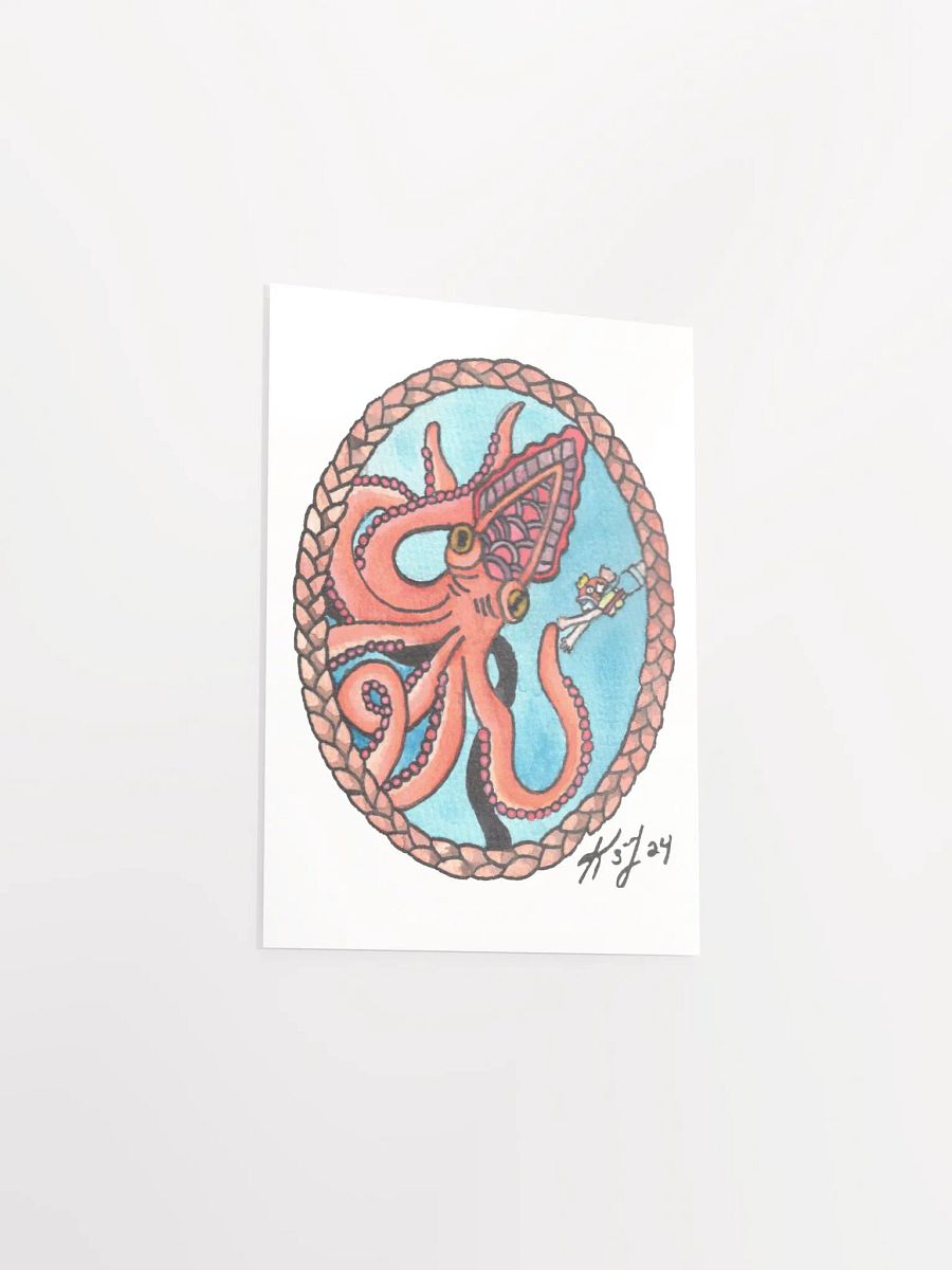Kel and Kraken Print product image (24)