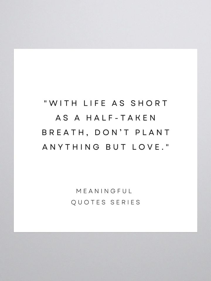 Meaningful Quotes Kiss Cut Stickers product image (2)