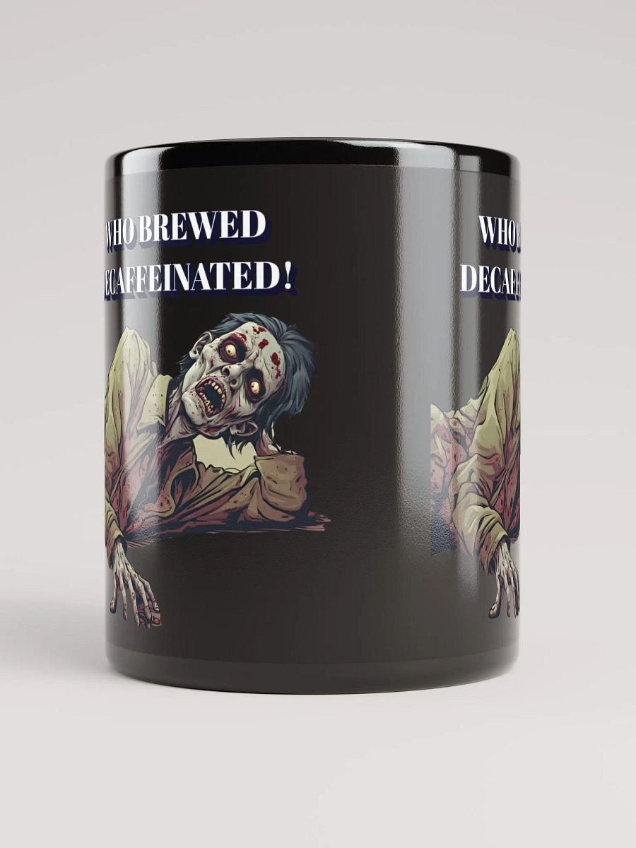 Who Brewed Decaffeinated! Funny Coffee T-shirt product image (9)