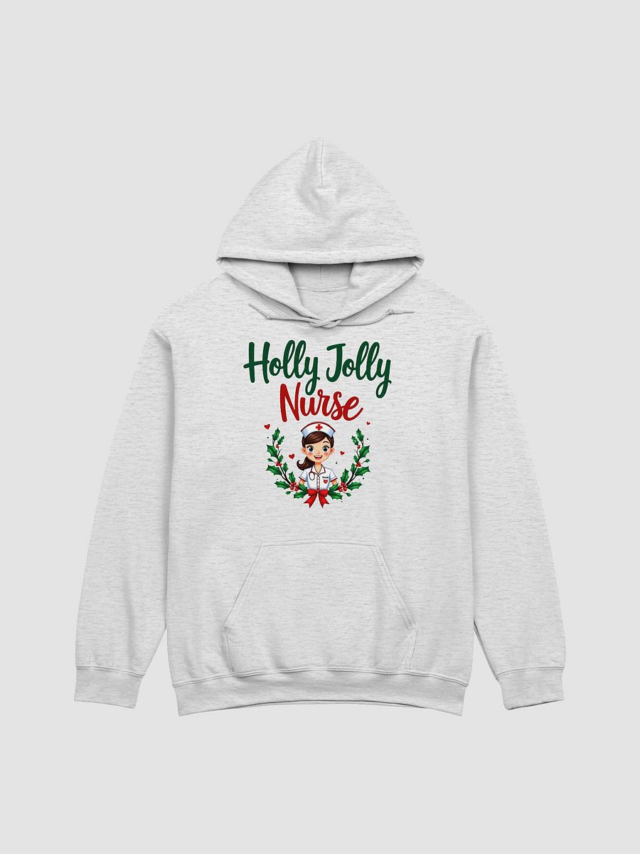 Cheerful Holly Jolly Nurse Hoodie product image (4)