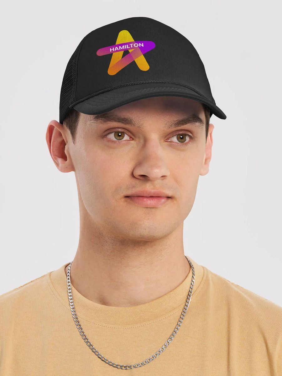 Hamilton Logo on black cap product image (5)