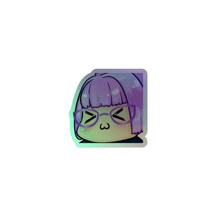 SO CUTE! holographic sticker product image (2)