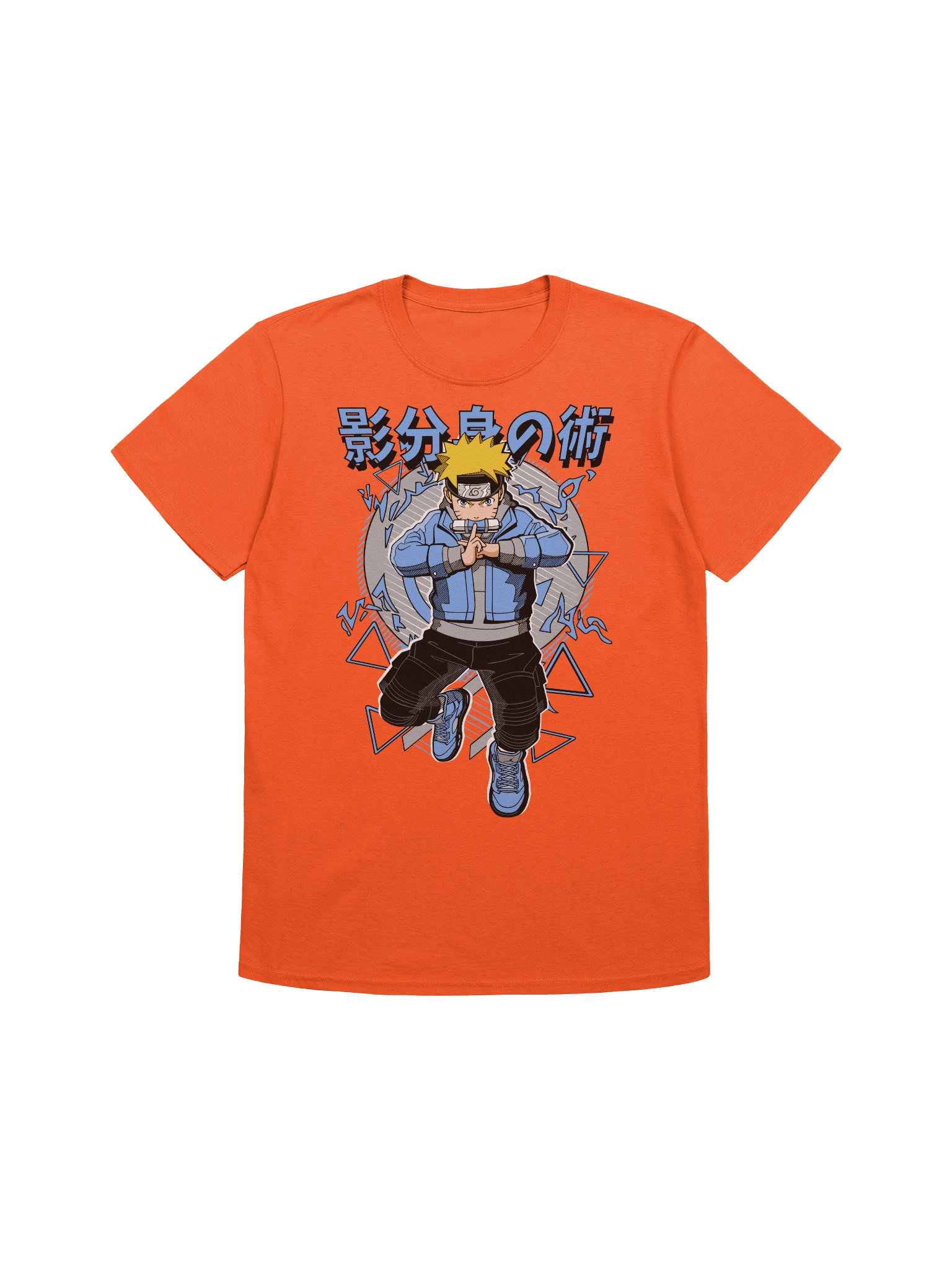 Naruto – Shadow Clone Jutsu Streetwear Edition – Gildan Softstyle T-Shirt product image (1)
