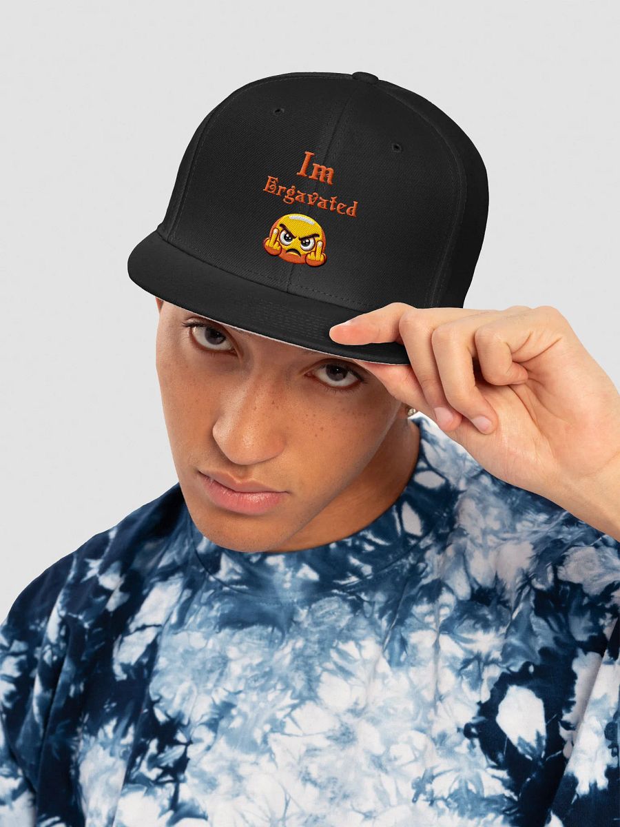 Ergavated Emoji Wool Blend Snapback product image (5)