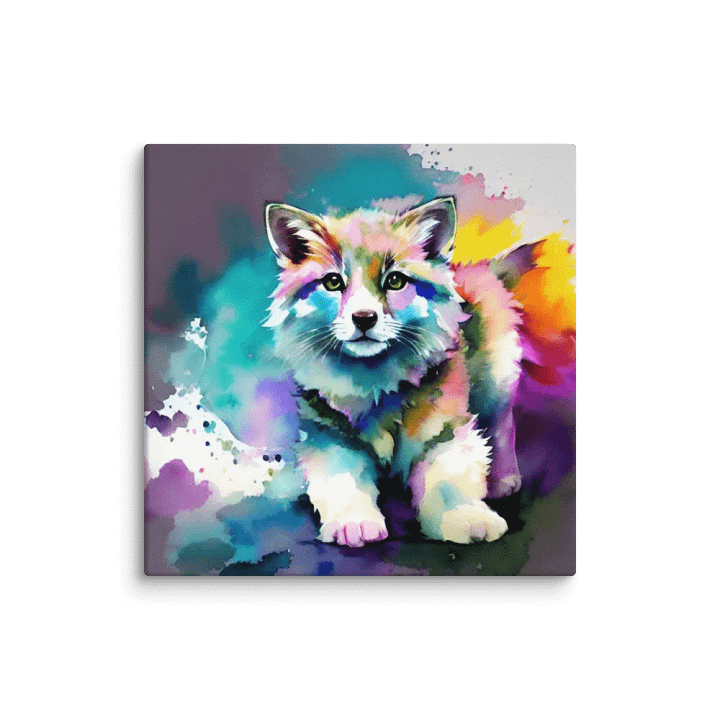 Cute Dog Digital Painting - v4 product image (1)