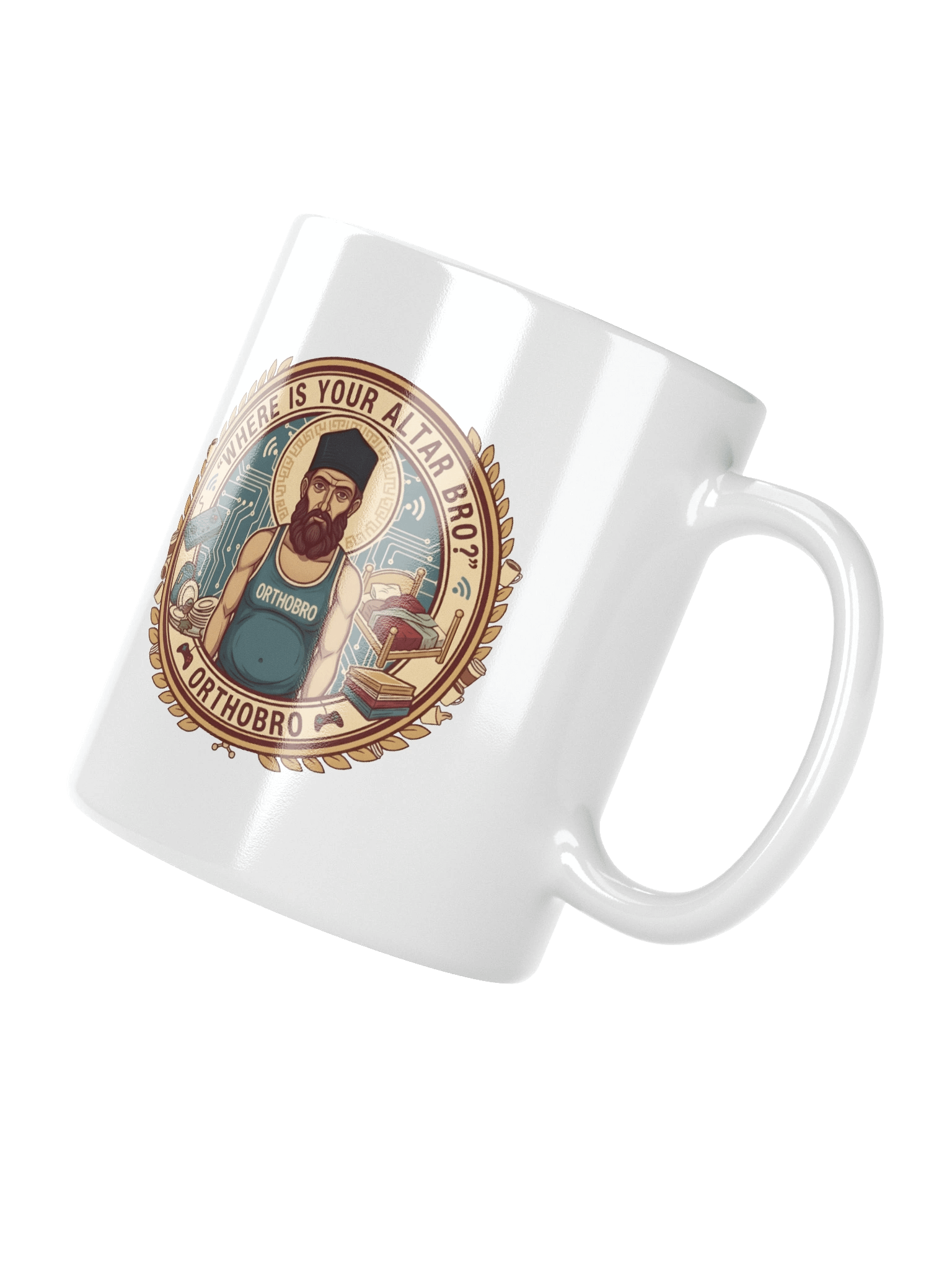 Where Is Your Altar Bro? (White Mug) product image (8)