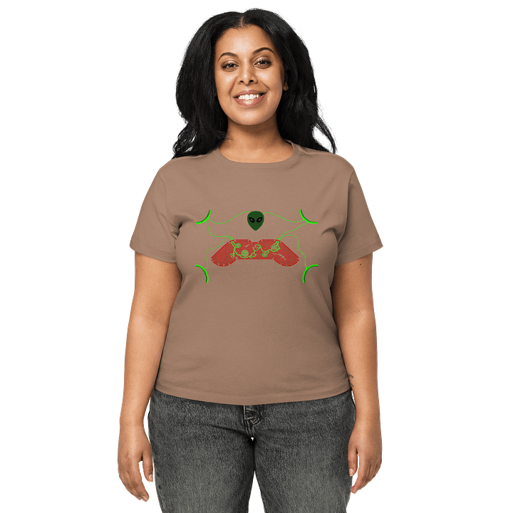 Galactic Gamer High-Waisted Tee product image (1)