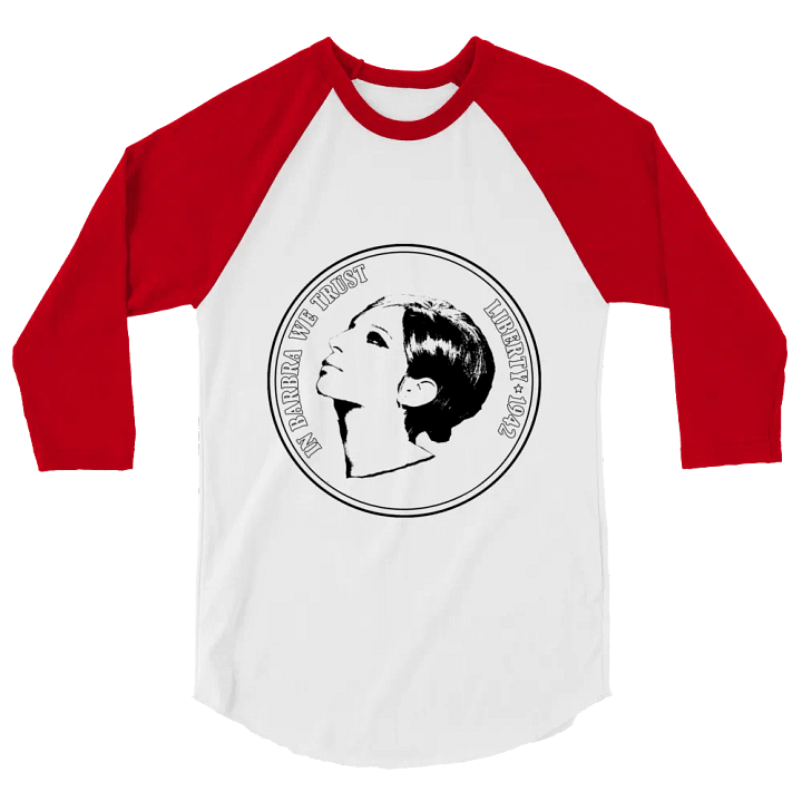 In Barbra We Trust - Midnight Comfort Raglan Tee product image (2)