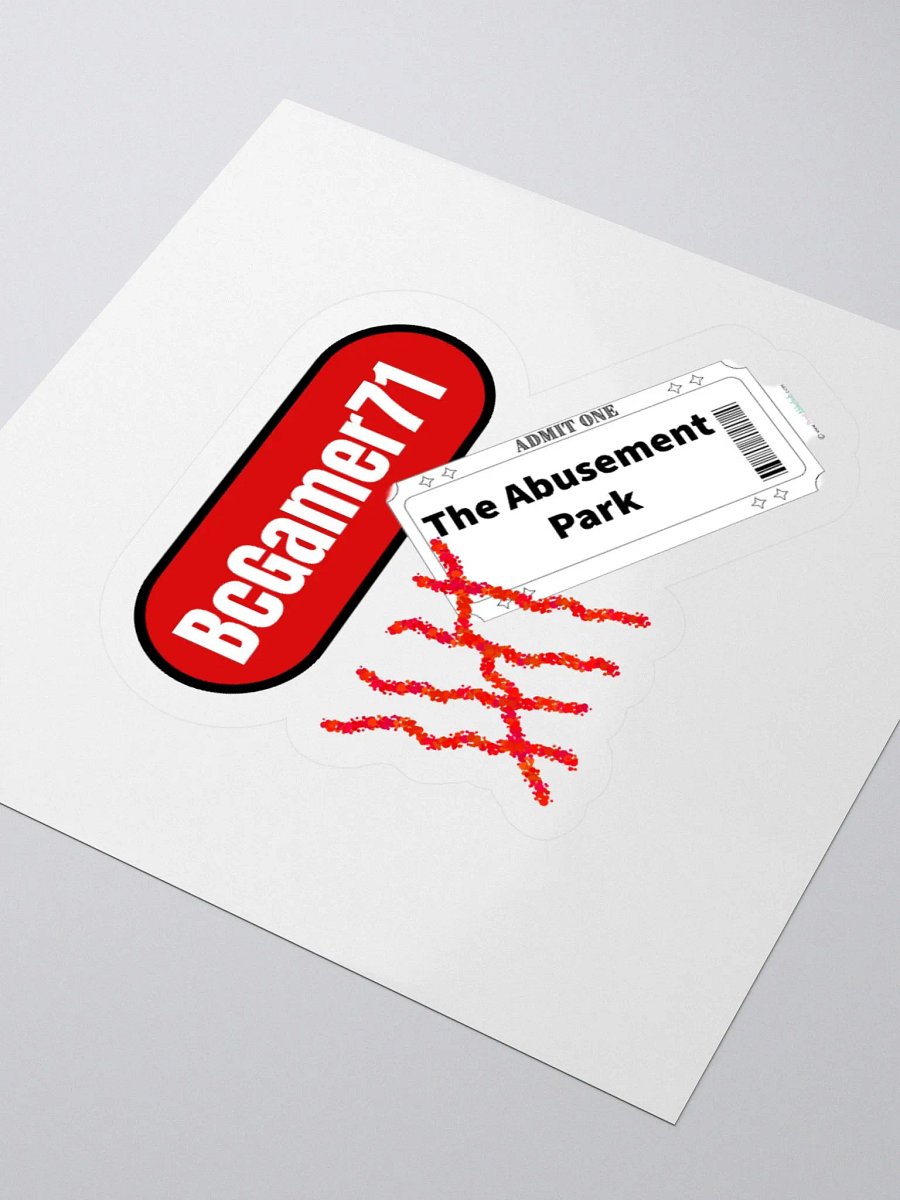 The BcGamer71 Sticker product image (3)