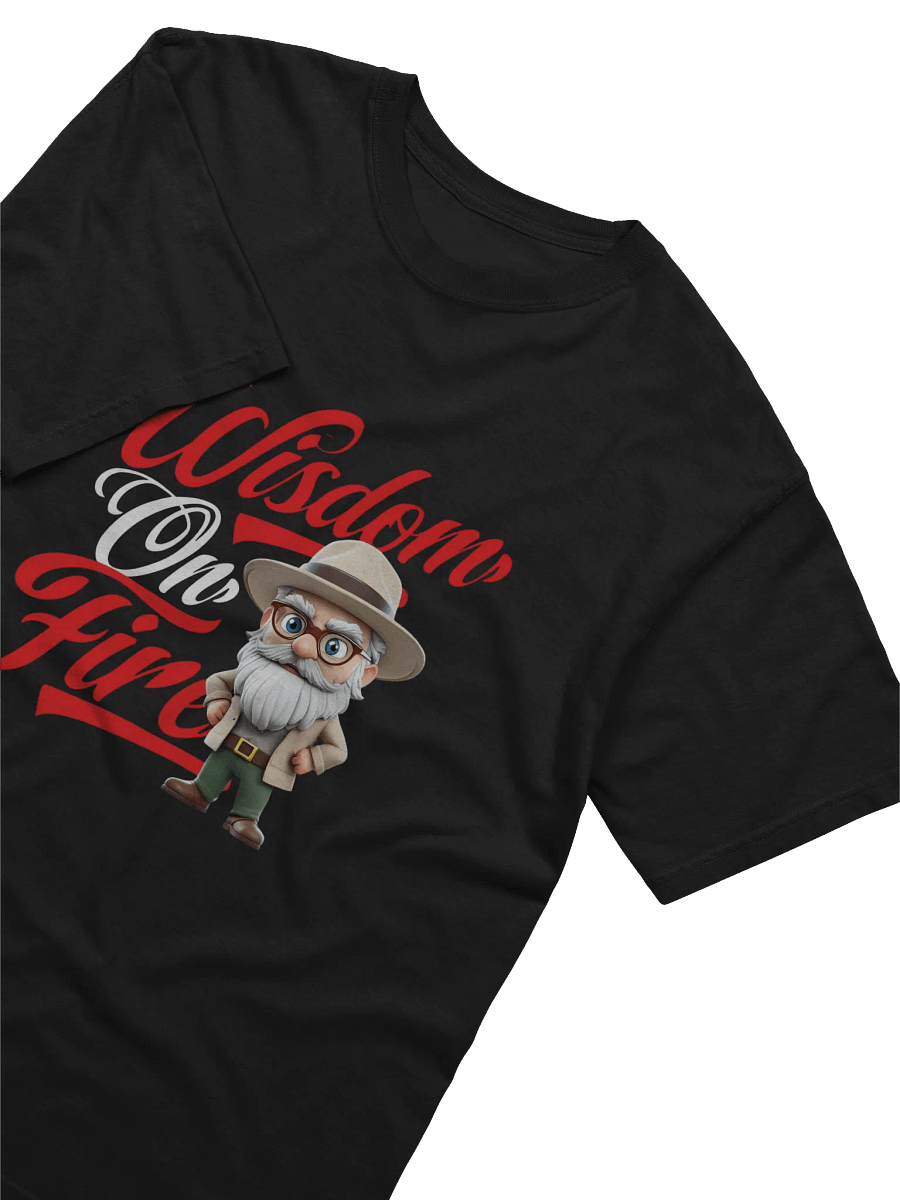 Wisdom On Fire - Ultra-Soft Cotton Comfort: Heavyweight T-Shirt product image (2)
