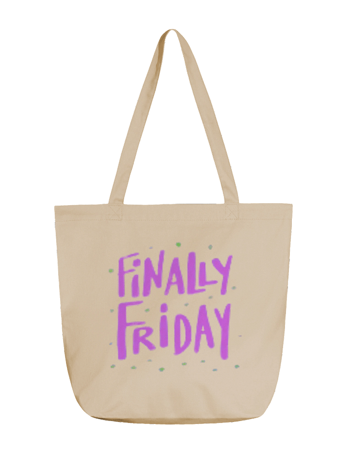 Finally Friday Eco Tote Bag product image (1)