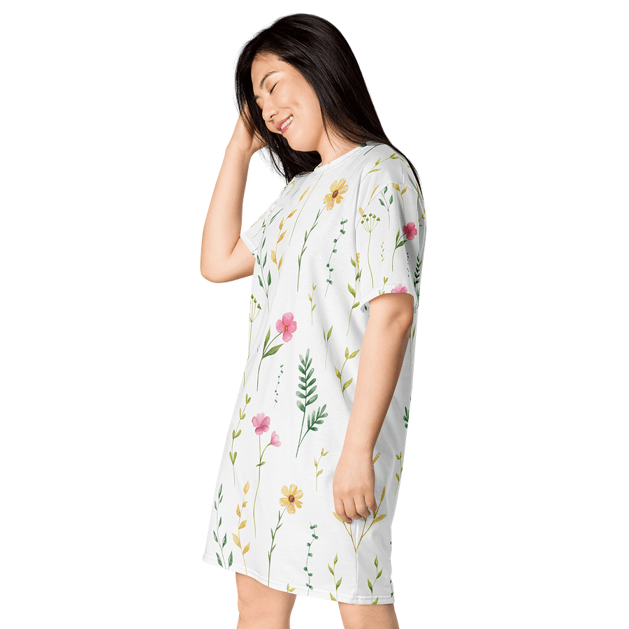 Pastel Petals All-Over Dress product image (3)