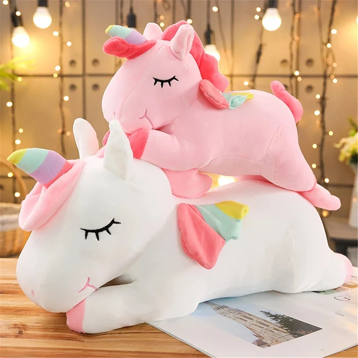Kawaii Lying Unicorn Plush Toy product image (1)