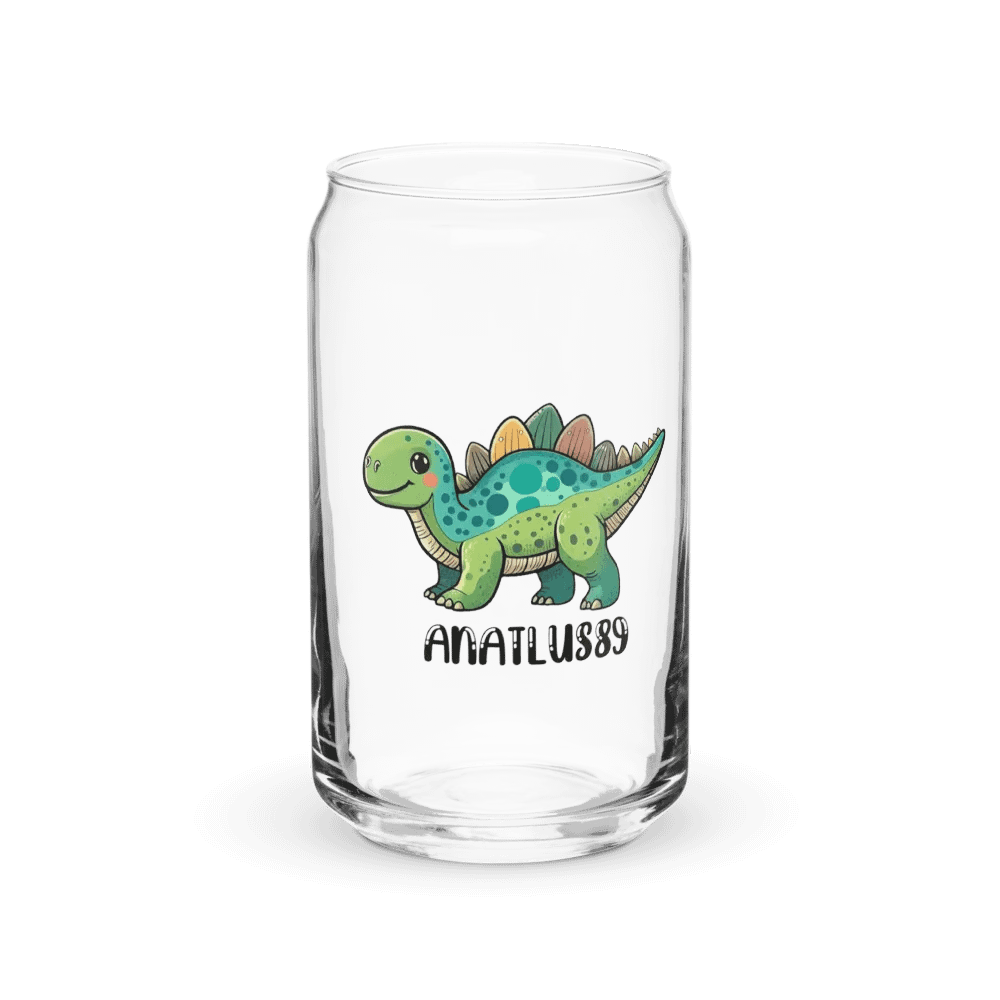 Steve the Stego Can-Shaped Glass product image (2)