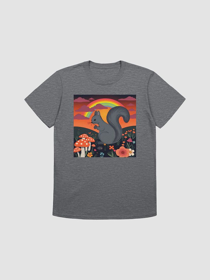 Whimsical Sunset Squirrel T-Shirt product image (1)