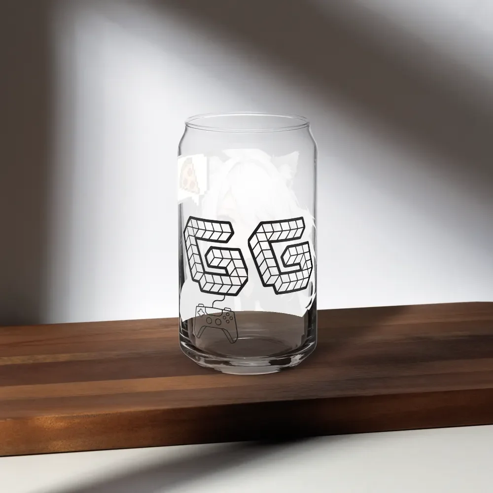 Raijin Kawaii Cat-Eared Can Shaped Glass product image (4)