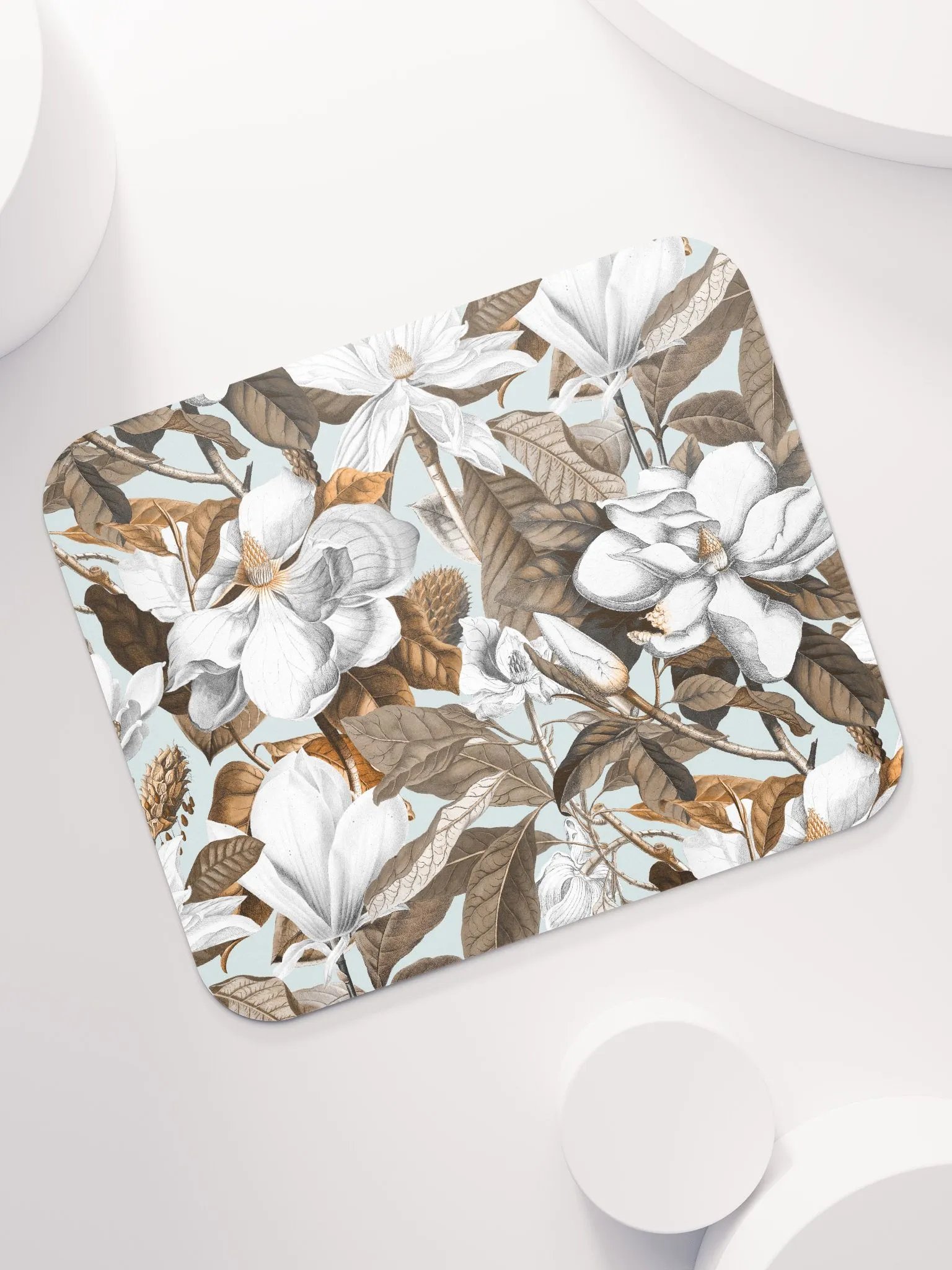 Blue Magnolia Grandiflora Mouse Pad product image (1)