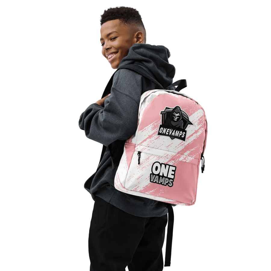 OneVamps Backpack-Pink color product image (8)