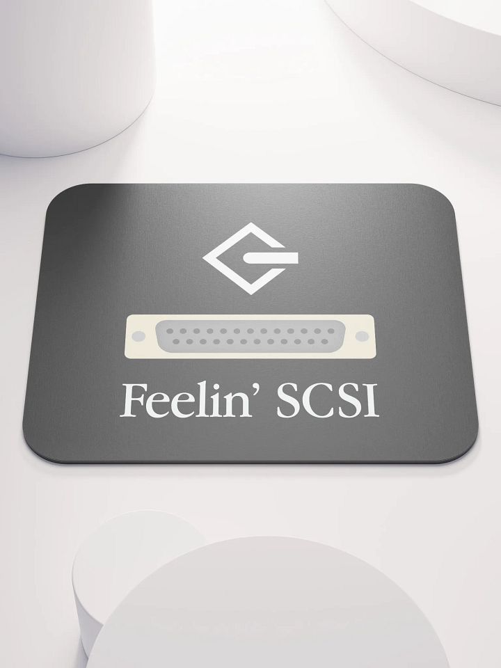 Feelin' SCSI Mouse Pad (Black) product image (1)