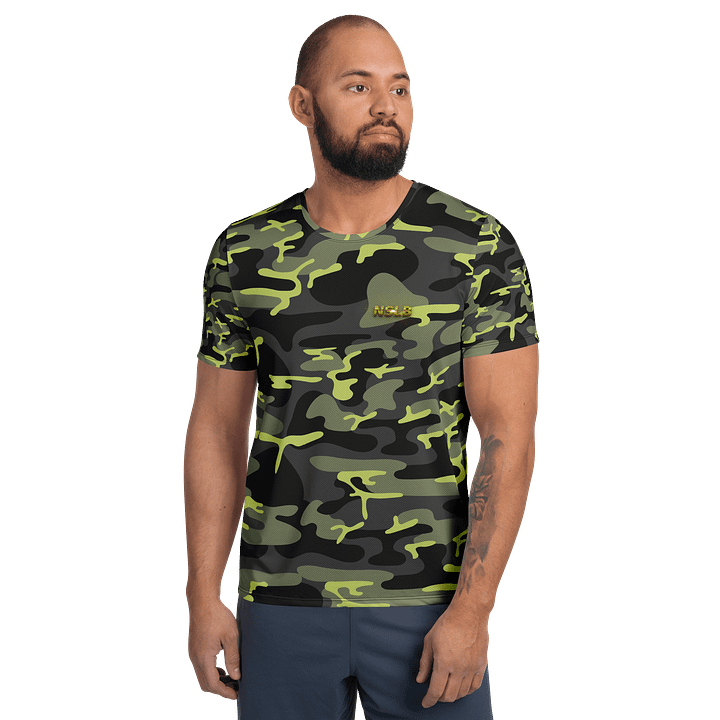 Golden Dragon Camo NSLB Athletic T-Shirt product image (1)