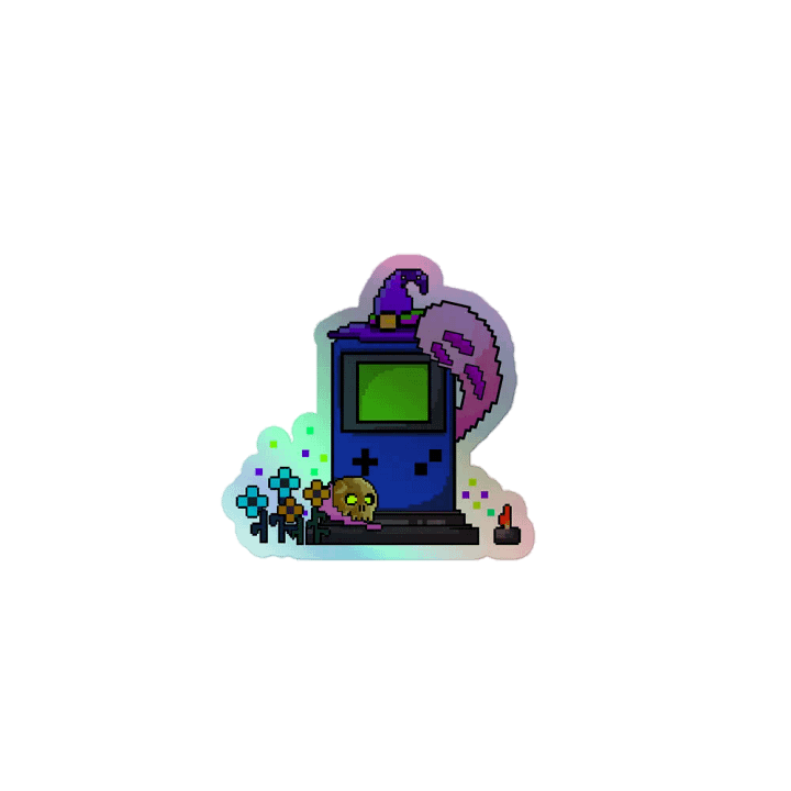 Game-Boo Holo Sticker product image (1)