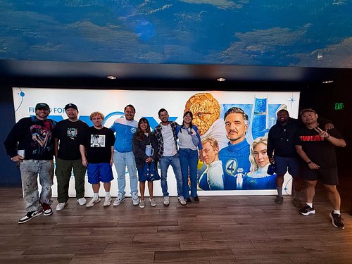 Movies are F4NTASTIC with the Silver Screen Club. 

#Fantastic4 #IMAX #Marvel #MCU