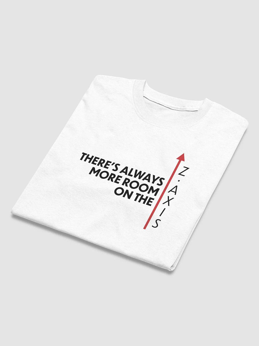 More room on the Z Axis (White) (Classic Tee) product image (4)