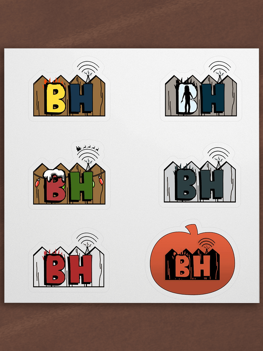 BH Logo Sticker Sheet #1 product image (1)