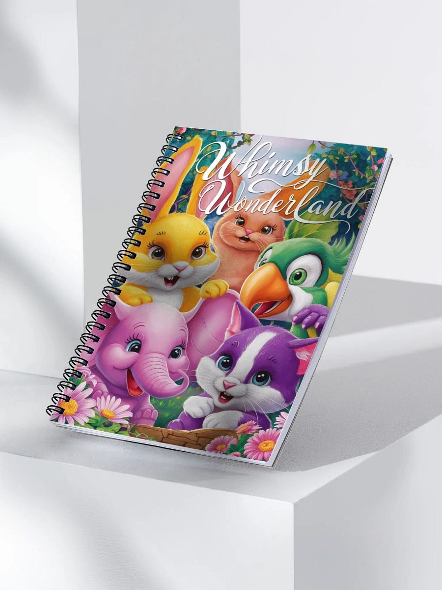 Whimsy Wonderland Spiral Notebook product image (3)