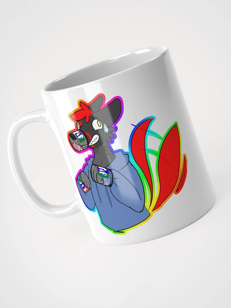 Stuck in the peanut butter Glossy White Mug product image (9)