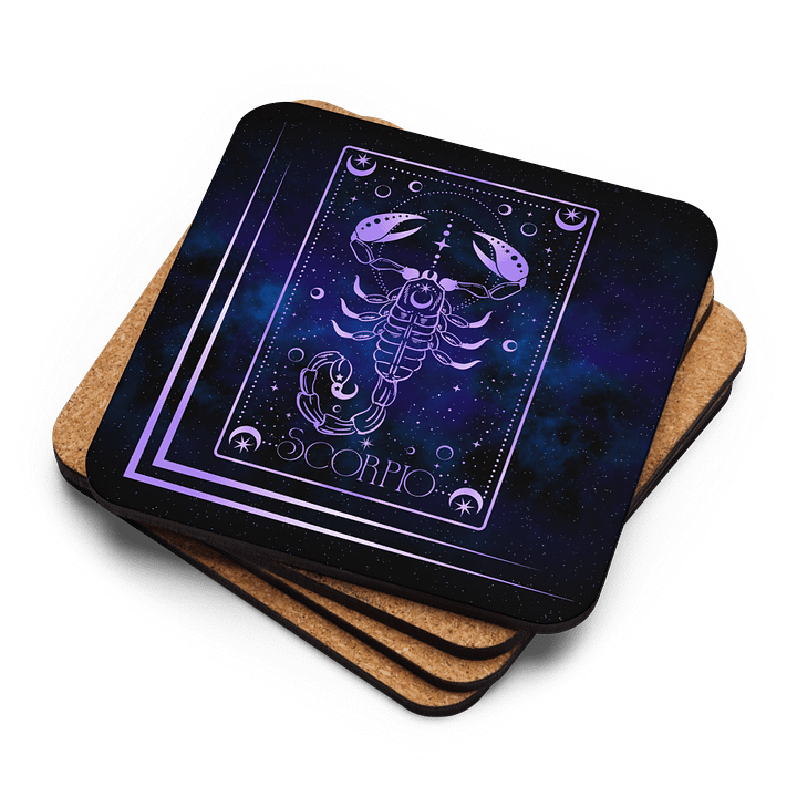 Scorpio Amethyst - Coaster product image (1)