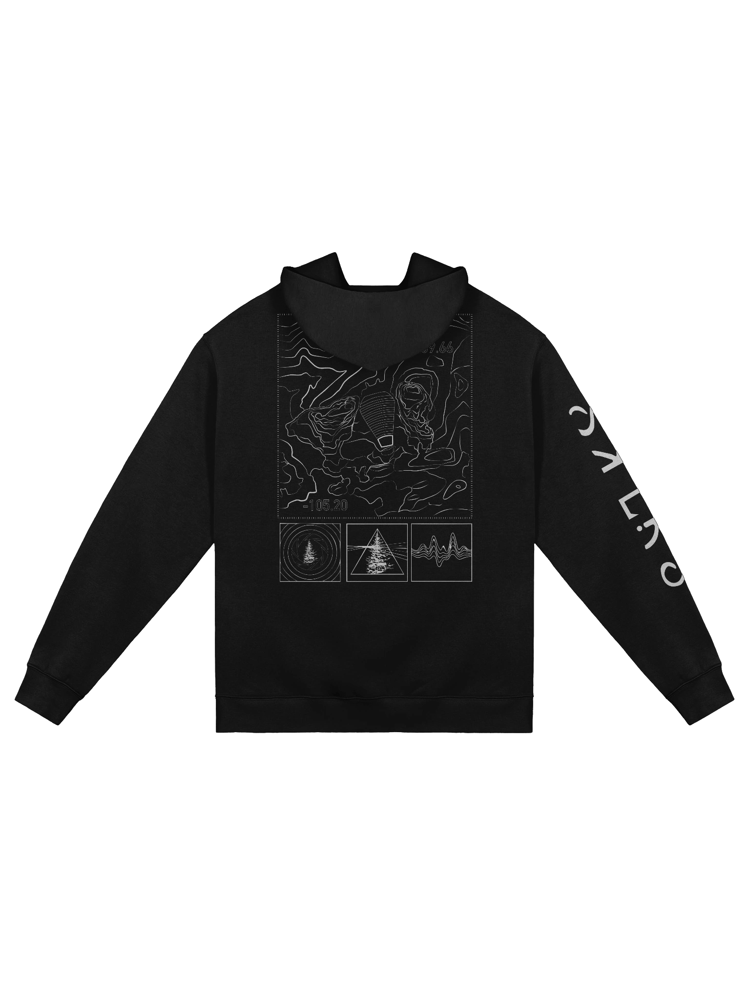 Red Rocks Topographic Hoodie product image (3)