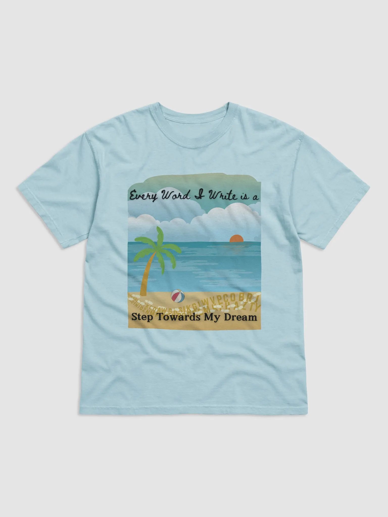 Dream Big: Writer's Journey Beach Design product image (1)