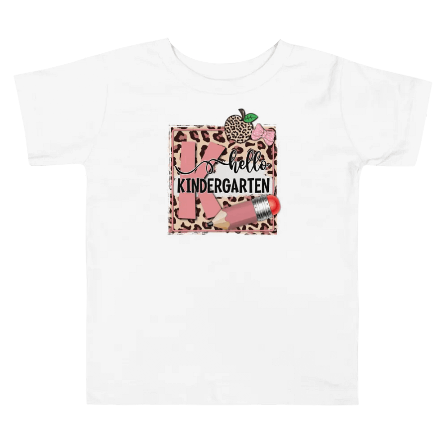 Hello Kindergarten Playful Toddler T-Shirt product image (2)