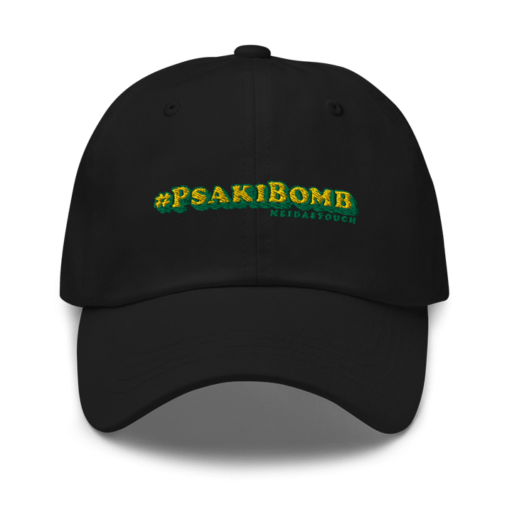 Yellow PsakiBomb Dad Hat product image (1)