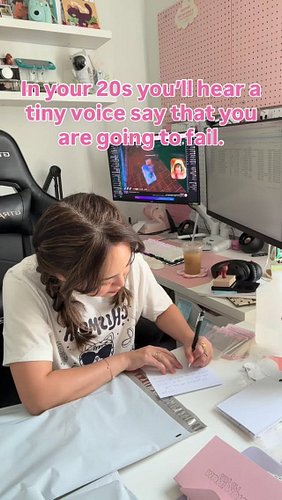 Push through self-doubt! We got this! 🩷