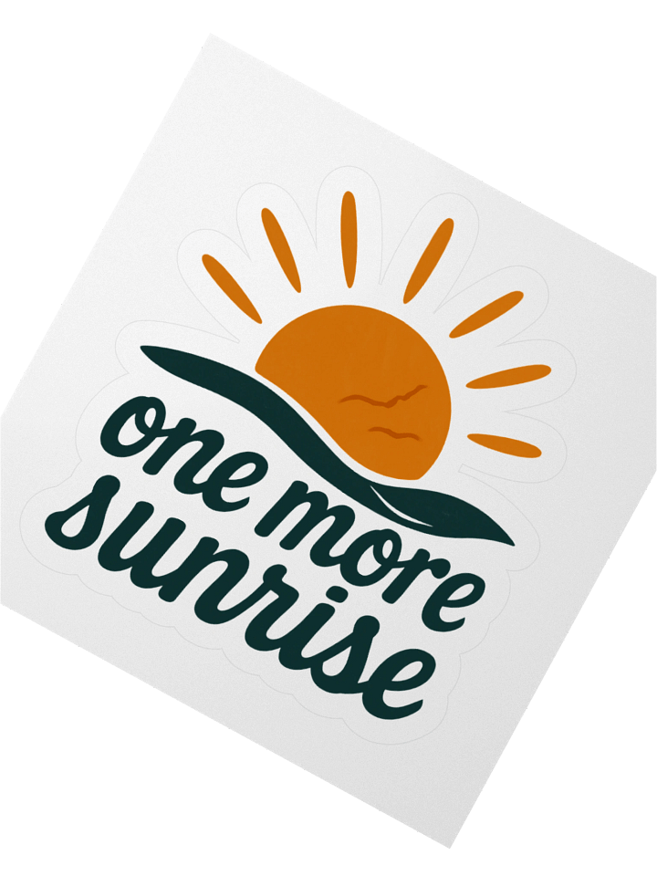 Sticker - Sun - One more sunrise product image (3)
