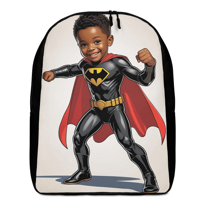 Superhero Kid All-Over Print Backpack product image (1)