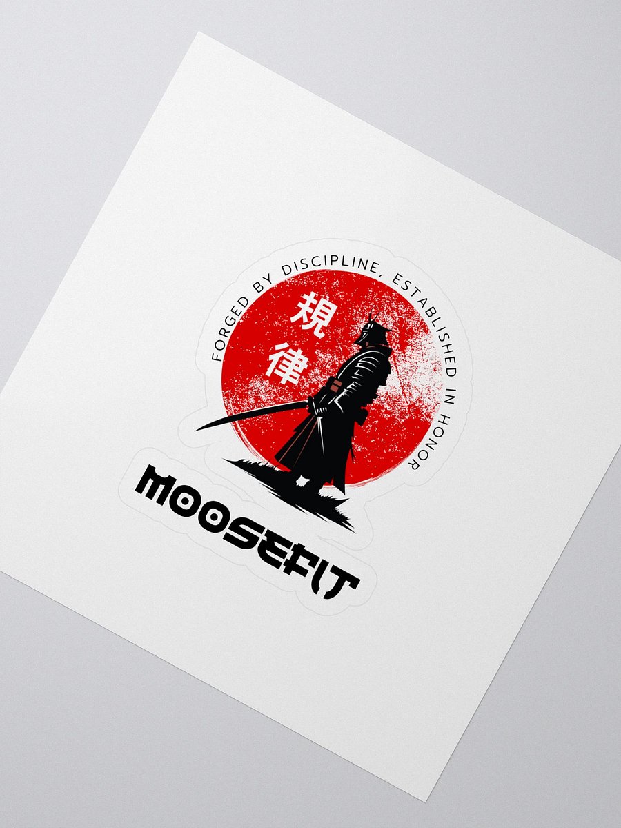 NextLevel MooseFit Logo Sticker - Black Lettering product image (2)